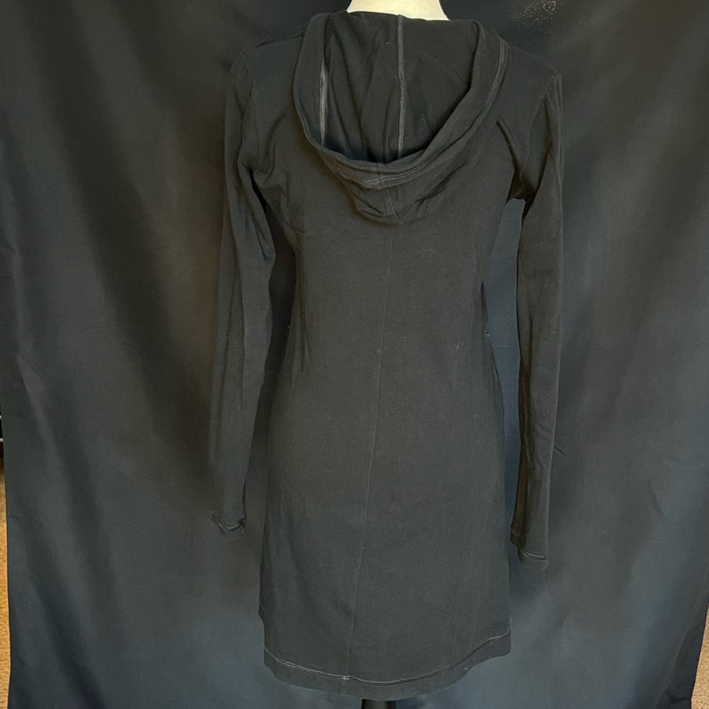 Prana Hooded Black Dress Size S